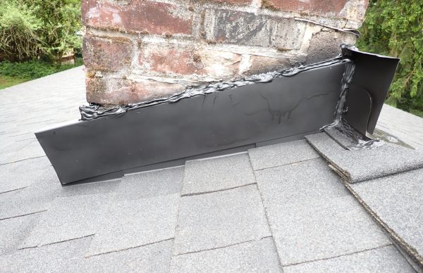 Cut-In Chimney Flashing