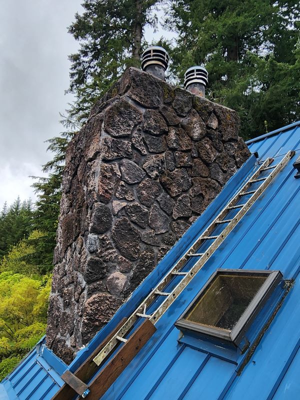 Chimney Repair Before Picture