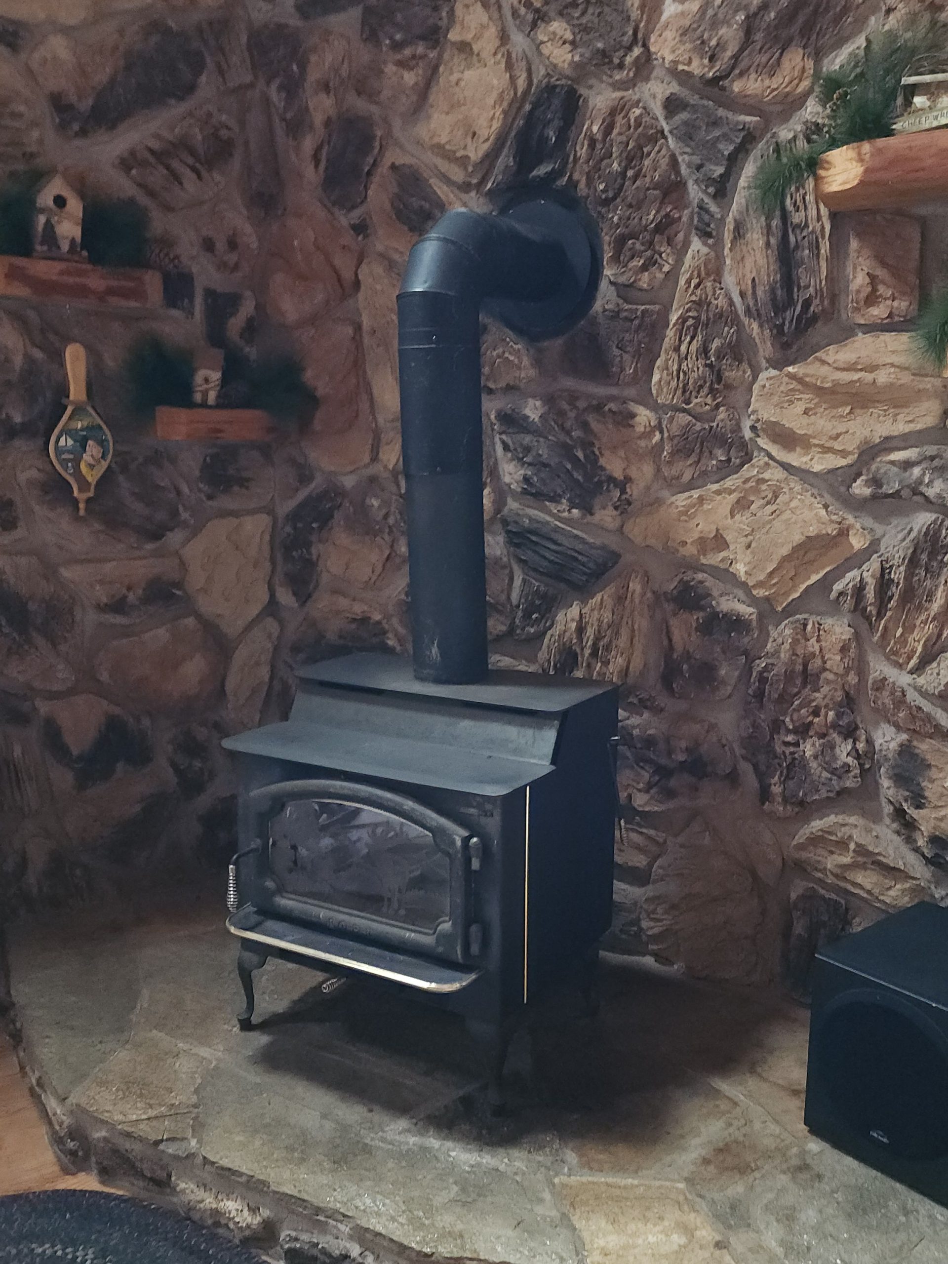 Before Wood Stove Installation