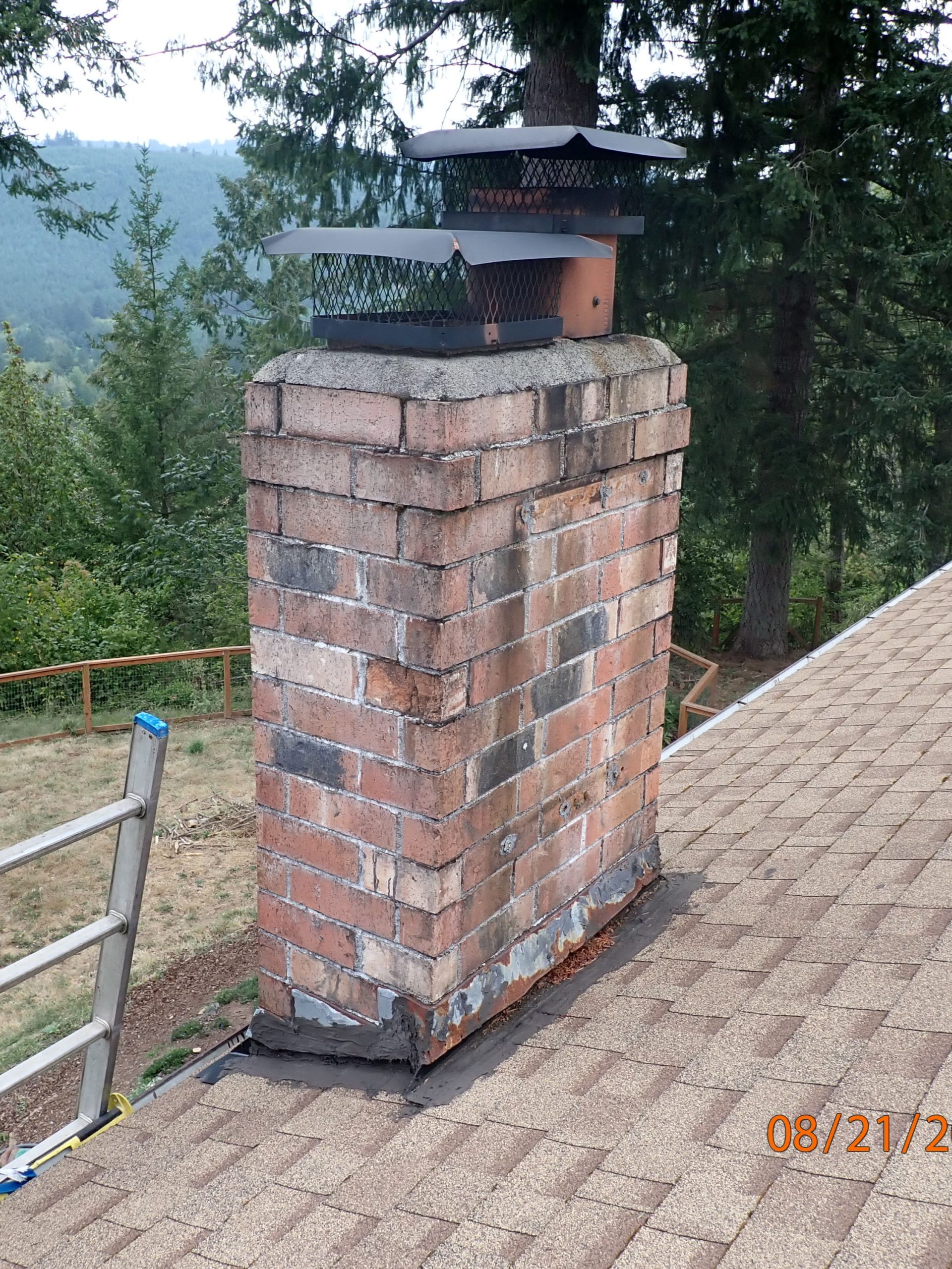 Before Chimney Repairs