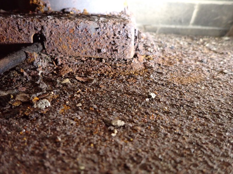 Rust & Corrosion on Wood Stove